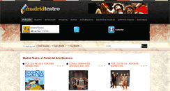 Desktop Screenshot of madridteatro.eu
